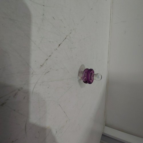 ONE TRICK PONT (OTP) 3DXL OPAL ROCKULUS GLASS CARB CAP FOR DAB RIGS/MARIJUANA ACCESSORIES - PURPLE GOLD AMETHYST image 3