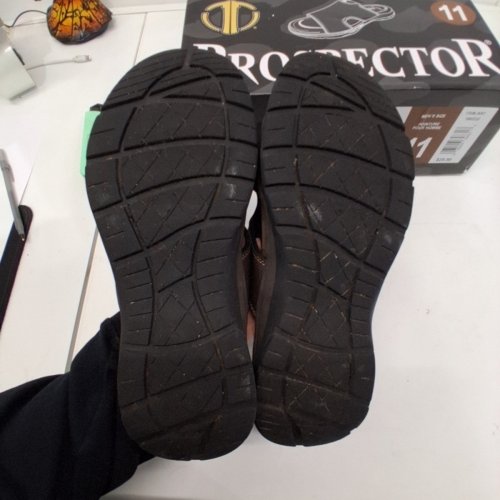 MEN'S PROSPECTOR AUSTIN 2.0 SLIDE SANDAL - SIZE 11 - BROWN/BLACK (STYLE: 1982232) image 3