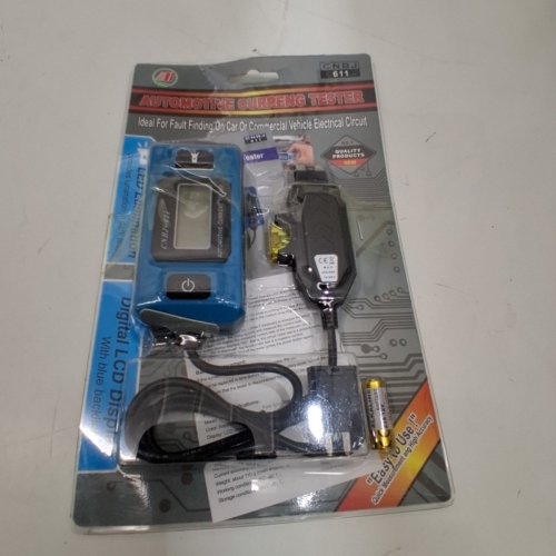 AUTOMOTIVE FUSE CURRENT TESTER WITH BACKLIT LCD DISPLAY - 0.01 TO 19.99A - BLUE (MODEL: CNBJ-611) image 2