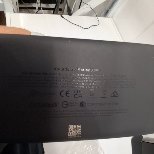 SOUNDCORE MOTION X600 PORTABLE BLUETOOTH SPEAKER - BLACK (MODEL: W5) image 4