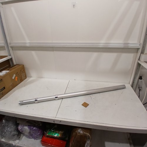 EMART PIPE AND DRAPE ADJUSTABLE CROSSBAR FOR BACKDROP STAND *CROSSBAR ONLY* - 3.3FT-8.5FT - SILVER image 2