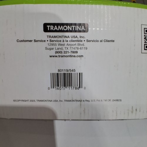 12PC TRAMONTINA NONSTICK COOKWARE SET - BLACK (MODEL: 80119/545) image 2