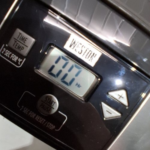 WESTON 6-TRAY BLACK FOOD DEHYDRATOR WITH TEMPERATURE SENSOR - 500W - BLACK (MODEL: 75-0401-W) image 2
