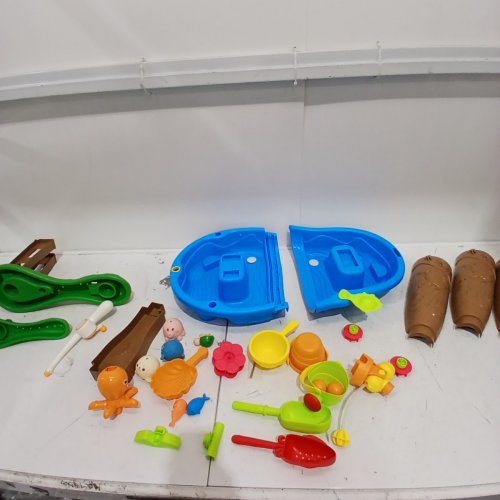 ZACEAC WATER FISHING GAME SET ACTIVITY SENSORY TABLE - AGES 4-8 - MULTICOLORED - (MODEL: 988-860A) image 3