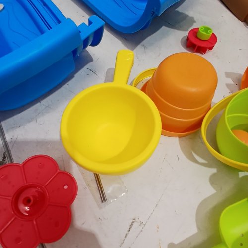ZACEAC WATER FISHING GAME SET ACTIVITY SENSORY TABLE - AGES 4-8 - MULTICOLORED - (MODEL: 988-860A) image 4