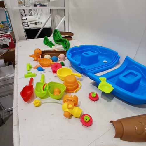 ZACEAC WATER FISHING GAME SET ACTIVITY SENSORY TABLE - AGES 4-8 - MULTICOLORED - (MODEL: 988-860A) image 6