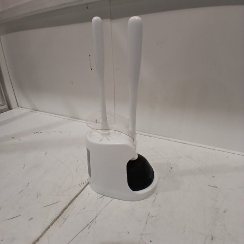MR. SIGA TOILET PLUNGER AND BOWL BRUSH COMBO - WHITE image 3