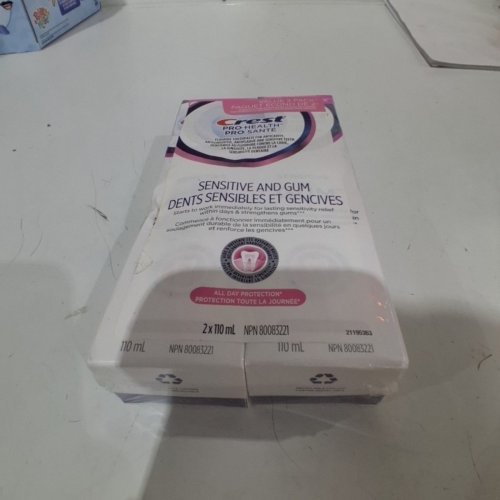 2 CREST SENSITIVE AND GUM TOOTHPASTE ALL DAY PROTECTION - 110ML image 3
