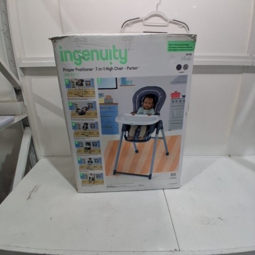 INGENUITY 7-IN-1 PROPER POSITIONER HIGH CHAIR - 45.5" X 24.5" X 35" - (MODEL-‎16792) image 5
