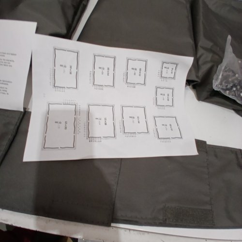SOJAG VENTURA CURTAINS FOR GAZEBO WITH ZIPPERS 10FT X 14FT -GREY image 3