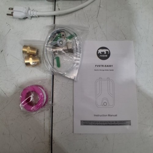 FVSTR ELECTRIC WATER HEATER - 8L - WHITE (MODEL: FVSTR-EA001) image 4