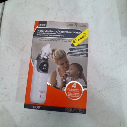 MOBI AUTOMATIC NASAL ASPIRATOR WITH ADJUSTABLE SUCTION LEVEL - WHITE (MODEL: 70646) image 5
