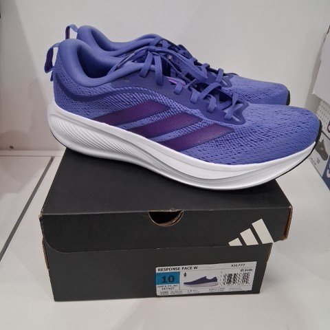 WOMEN'S ADIDAS RUNNING SHOES - SIZE 10 - PURPLE (STYLE: KJ1777) image 2