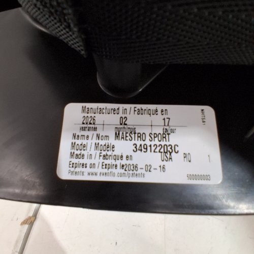 EVENFLO 2-IN-1 MAESTRO SPORT BOOSTER CAR SEAT - 22LBS TO 110LBS MAX - GRANITE (MODEL: 34912203C) image 2