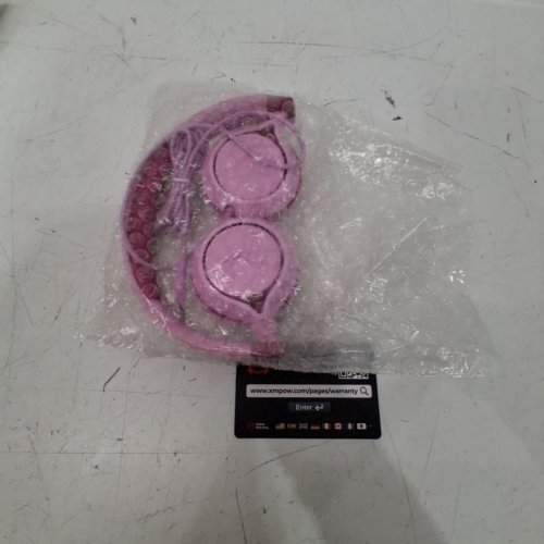 KID'S MPOW WIRED FOLDABLE HEADPHONES WITH VOLUME CONTROL - PINK (MODEL: BH385A) image 2