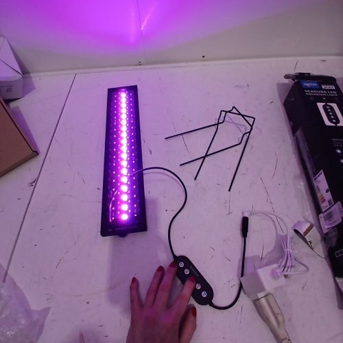 SEAOURA WRB 3 CHANNEL CUSTOMIZABLE AQUARIUM LAMP- 36W, 36" - 46" - (MODEL:SR-653) image 3