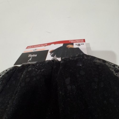 GIRL'S WAY TO CELEBRATE! SEQUIN TUTU - SMALL/MEDIUM - BLACK image 3