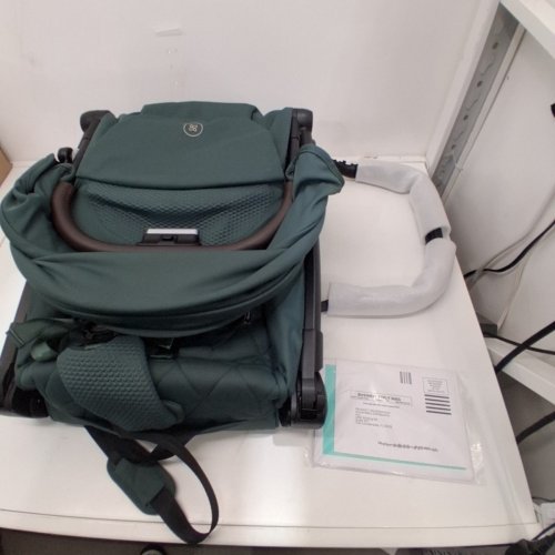 SILVER CROSS CLIC COMPACT TRAVEL STROLLER - 55LBS CAPACITY - CONIFER/GREEN (MODEL: ‎SX2334CF) image 2