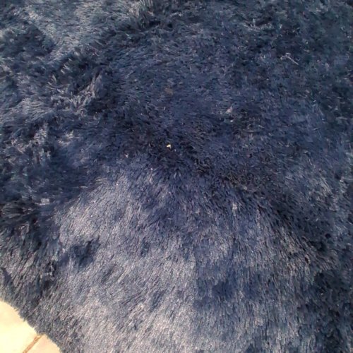 SHAGGY FLUFFY AREA RUG FOR LIVING ROOM - 8FT X 10FT - NAVY BLUE image 3