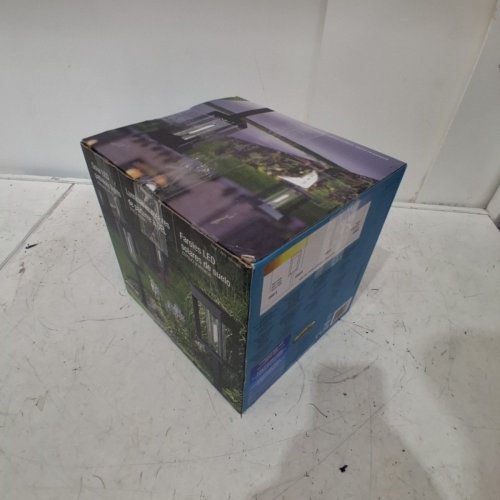 4PK GTX NATURALLY SOLAR POWERED 25LM PATHWAY LIGHTS - 4"X4"X23"- BLACK (MODEL: 1937955) image 6