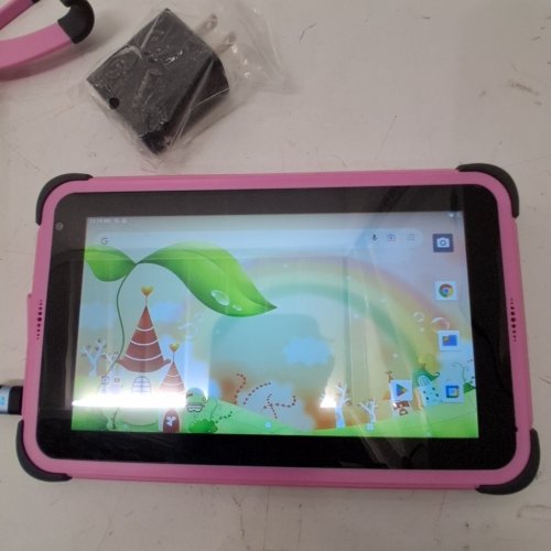 KID'S WOWDEFU ANDROID 11 TABLET - 7" HD DISPLAY, 32GB MEMORY, DUAL CAMERA, PARENTAL CONTROLS - PINK image 3