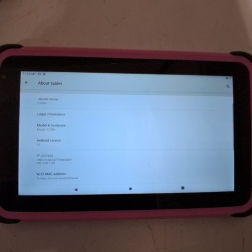 KID'S WOWDEFU ANDROID 11 TABLET - 7" HD DISPLAY, 32GB MEMORY, DUAL CAMERA, PARENTAL CONTROLS - PINK image 4