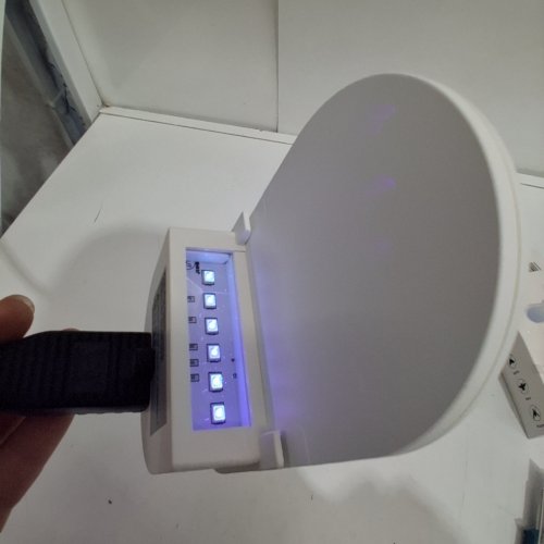 INDOOR PLUG-IN FRUIT FLY TRAP WITH UV BUG LIGHT AND GLUE CARDS - 6-COLOUR & RGB NIGHT LIGHT - WHITE (MODEL: FT-60) image 2