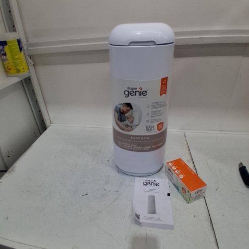 DIAPER GENIE ESSENCE PAIL DIAPER PAIL SYSTEM - 24" - WHITE image 2