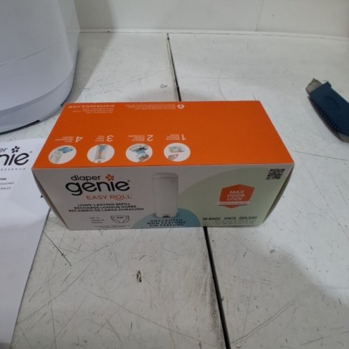 DIAPER GENIE ESSENCE PAIL DIAPER PAIL SYSTEM - 24" - WHITE image 4