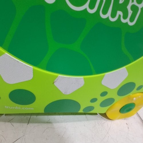 KID'S TRUNKI RIDE-ON SUITCASE - 18.5" X 8" X 12.5" - 18L - DUDLEY THE DINOSAUR GREEN (MODEL: TRU-SUI-WW-ZZ-06 / 0066) image 4