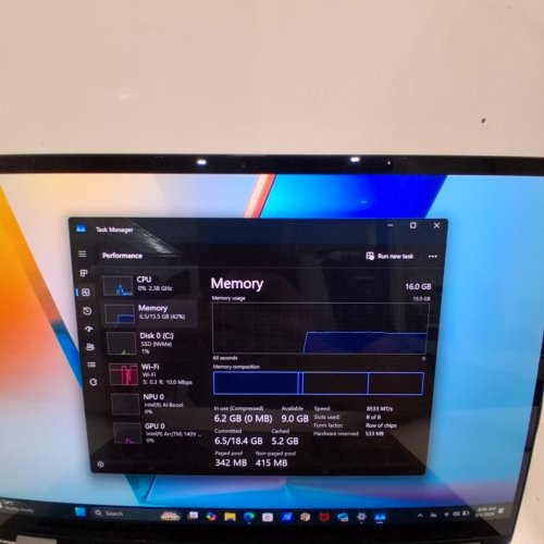 ASUS VIVOBOOK COPILOT+ PC 14" OLED TOUCH DISPLAY FLIP LAPTOP | INTEL CORE ULTRA 7 256 V | INTEL ARC GRAPHICS| 16GB RAM | 1TB SSD | WINDOWS 11 HOME - MATTE GREY - (MODEL:TP3407SA-DS74T) image 6
