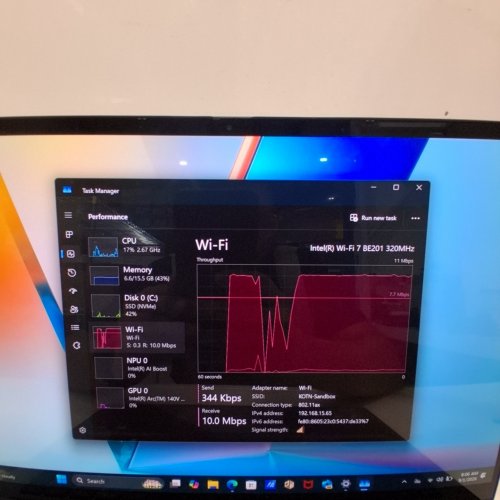 ASUS VIVOBOOK COPILOT+ PC 14" OLED TOUCH DISPLAY FLIP LAPTOP | INTEL CORE ULTRA 7 256 V | INTEL ARC GRAPHICS| 16GB RAM | 1TB SSD | WINDOWS 11 HOME - MATTE GREY - (MODEL:TP3407SA-DS74T) image 8