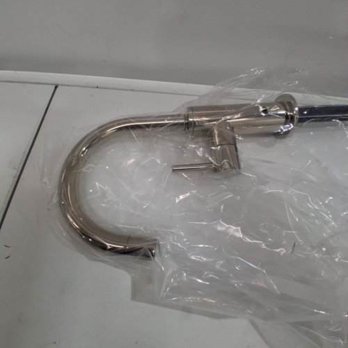 DELTA CONTEMPORARY ROUND BEVERAGE FAUCET - POLISHED NICKEL (MODEL: 1930-PN-DST) image 4