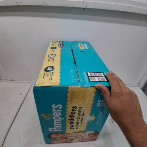 132PK PAMPERS SWADDLERS DIAPERS - SIZE 3 (1326LB) image 3
