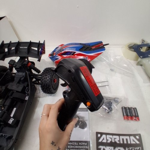 1/8 TYPHON MEGA 665 4X4 RTR BRUSHED BUGGY - RED\BLUE (MODEL:ARA4206V4T3) image 6