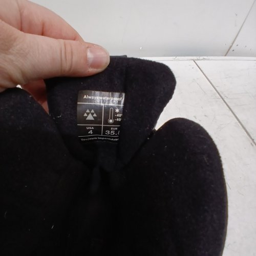 KID'S COUGAR TANGO WATERPROOF WINTER BOOTS - 4 - BLACK image 4