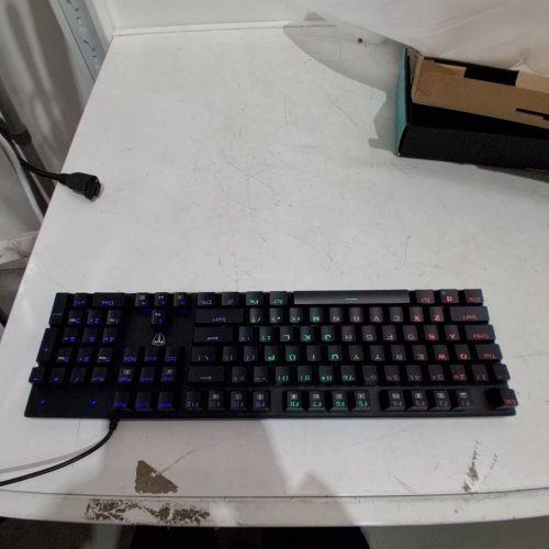 T-DAGGER USB WIRED GAMING KEYBOARD - RGB BACKLIT, BLUE SWITCHES - BLACK (MODEL: PC305A) image 2