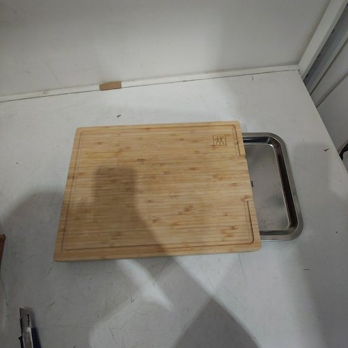 ZWILLING BBQ+ CUTTING BOARD WITH TRAY - 15.6" X 12" - NATURAL (MODEL: 1026185) image 3
