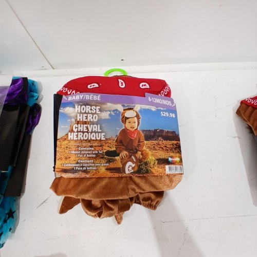 BABY PALAMON HORSE HERO COSTUME - 6-12 MONTHS - BROWN image 2