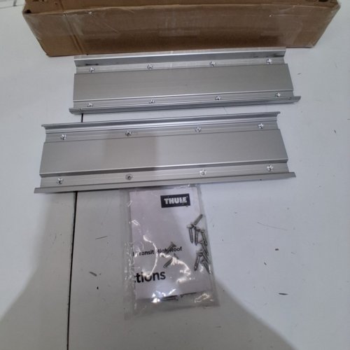 WALL MOUNT ADAPTER FOR THULE HIDEAWAY AWNING - FOR FROD TRANSIT FIGH ROOF -SILVER (MODEL: TH307999) image 3