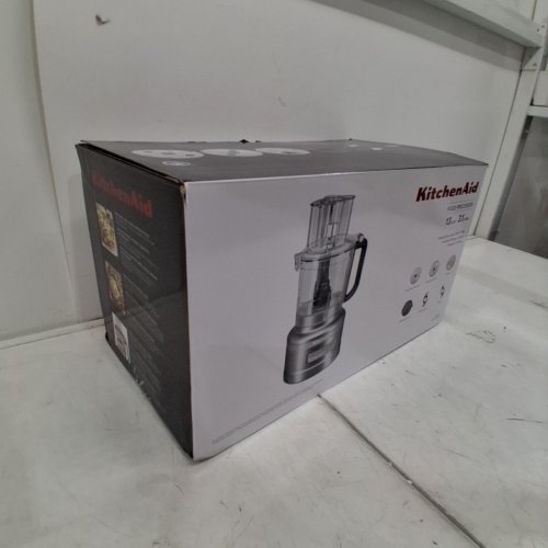 12PC KITCHENAID FOOD PROCESSOR WITH DICING KIT - 13 CUPS CAPACITY - SILVER (MODEL: KFP1319CU) image 7