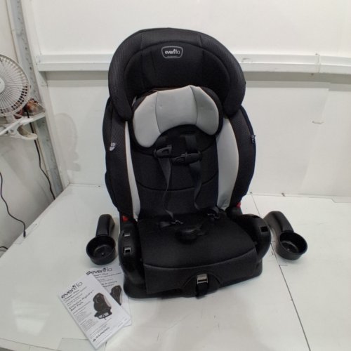EVENFLO CHASE PLUS BOOSTER CAR SEAT - GREY (MODEL: 30712344C) image 3
