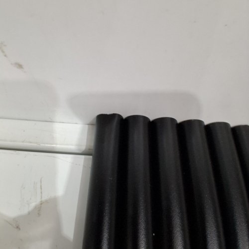 56PK HYPERGIANT ALUMINUM ROUND DECK RAILING SPINDLE BALUSTERS - 26" - BLACK image 3