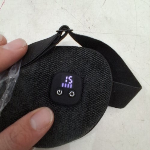 TELEPEPE RECHARGEABLE HEATED EYE MASK - 1000MAH, 4 TEMPERATURE SETTINGS - BLACK (MODEL: TE-HE720) image 2
