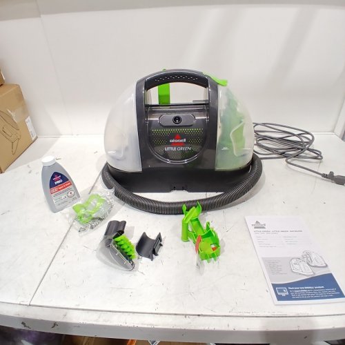 LITTLE GREEN PORTABLE CARPET/SPOT CLEANER- GREEN/BLACK (MODEL: 3369D) image 3