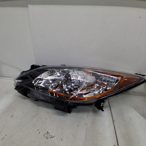 2PC EVAN-FISCHER HEADLIGHT SET COMPATIBLE WITH 2010-2013 MAZDA 3 SPORT LEFT DRIVER AND RIGHT PASSENGER SIDE- BLACK/ORANGE image 4