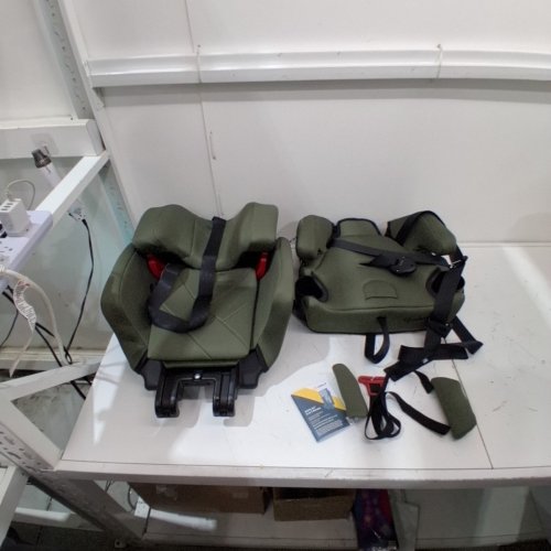 SAFETY 1ST 3-IN-1 HARNESS BOOSTER CAR SEAT - 100LB MAX - MINERAL GREEN - (MODEL: 22276CMIG) image 3