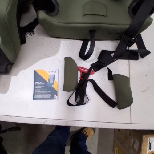 SAFETY 1ST 3-IN-1 HARNESS BOOSTER CAR SEAT - 100LB MAX - MINERAL GREEN - (MODEL: 22276CMIG) image 4