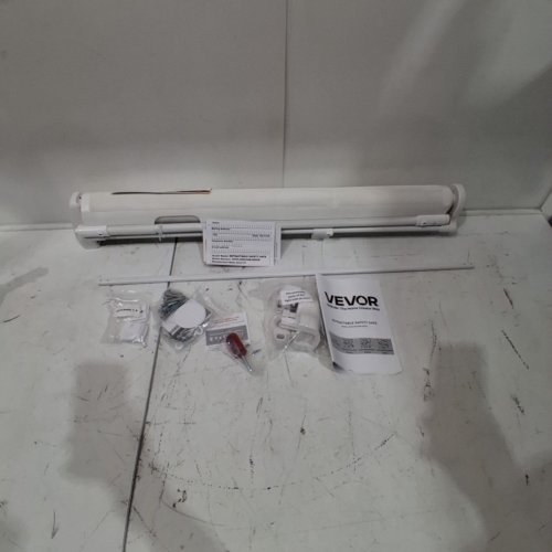 RETRACTABLE MESH PET SAFETY GATE - 33" X 120" - WHITE - (MODEL: SH20.006C) image 2