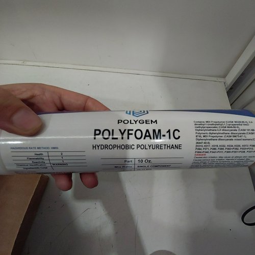 24PK POLYGEM HYDROPHOBIC POLYURETHANE INJECTION FOAM - 10 OZ (MODEL: POLYFOAM-1C) image 2